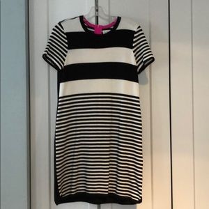 So soft - Eliza J dress with pop of color